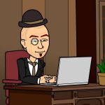 AZLuke at Desk